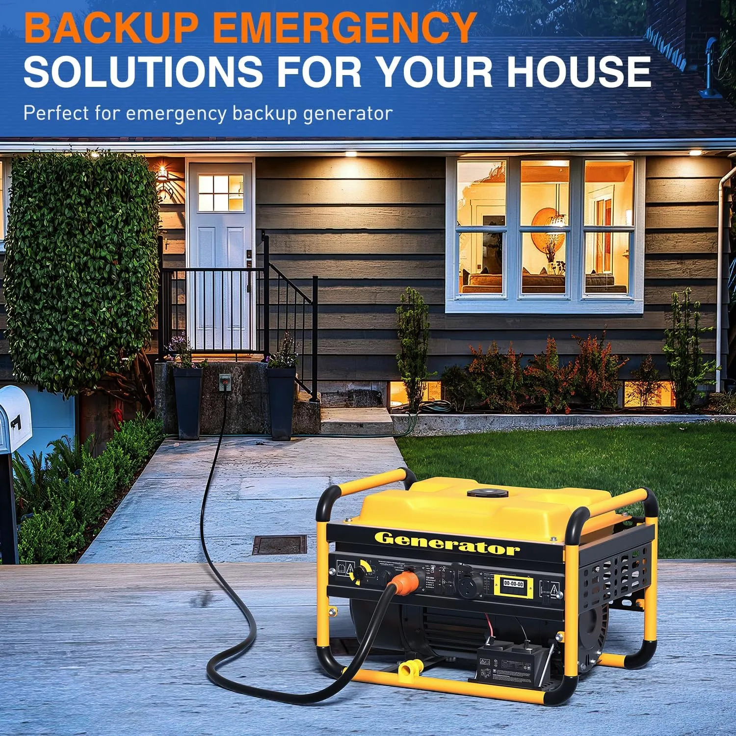 30Amp 15FT Generator Extension Cord