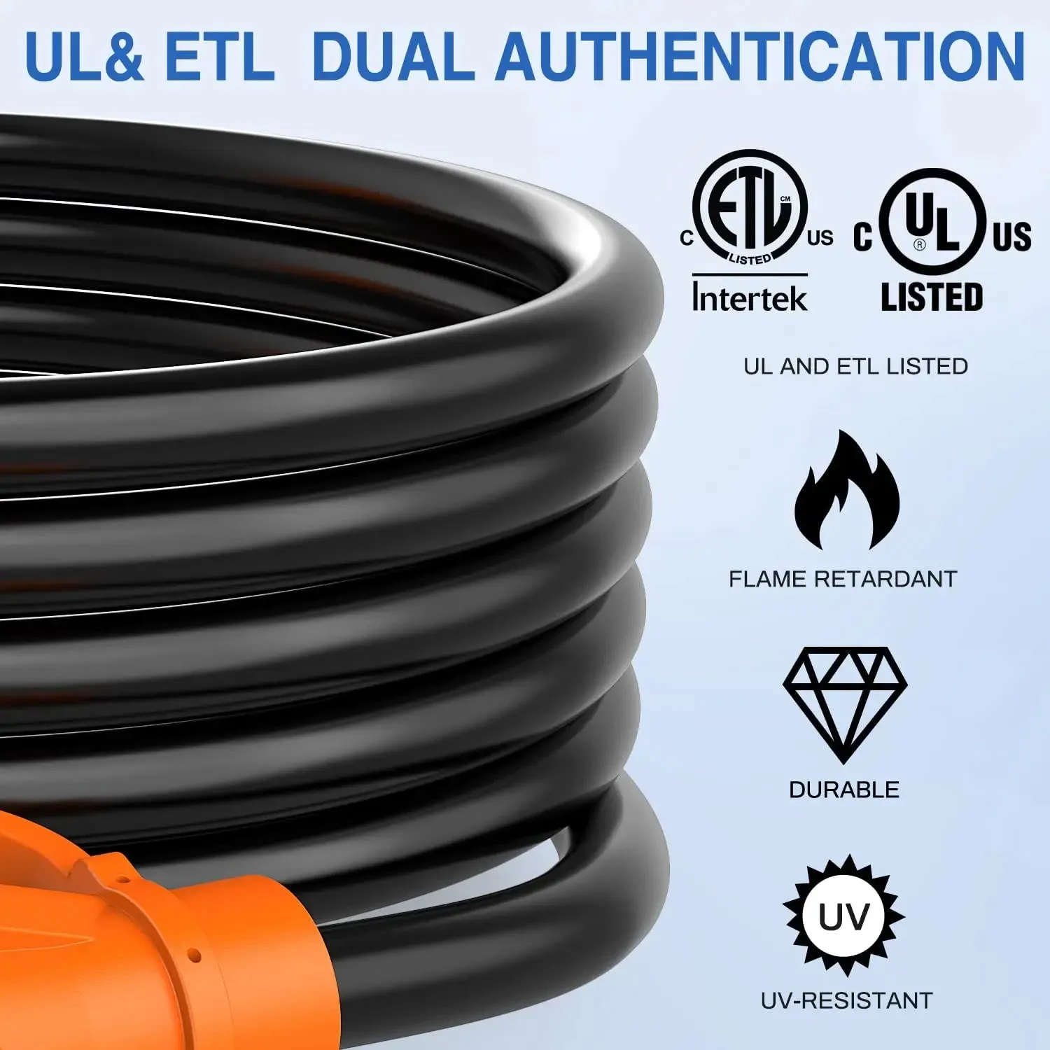 30Amp 15FT RV Extension Cord