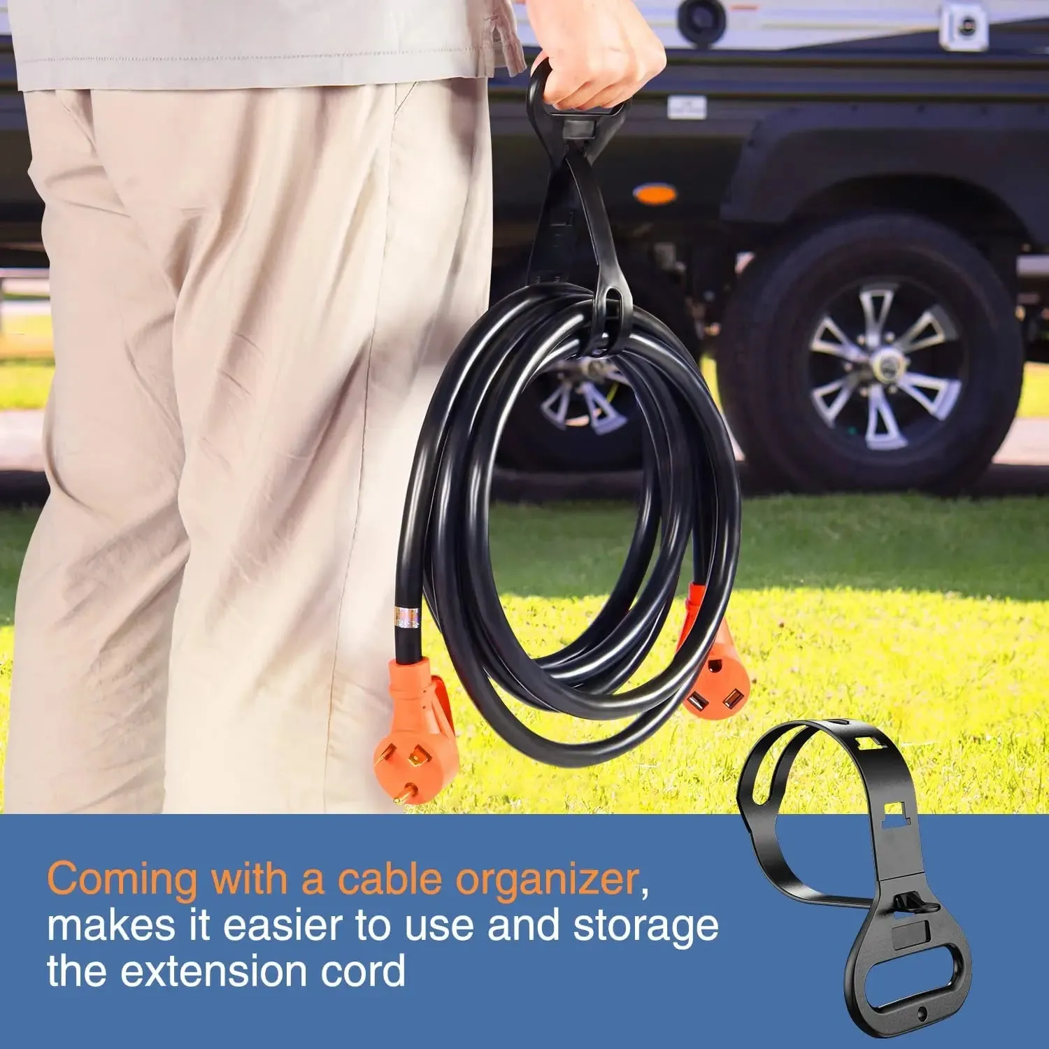 30Amp 15FT RV Extension Cord