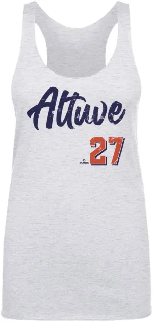 500 LEVEL Jose Altuve Women's Tank Top - Jose Altuve Houston Script