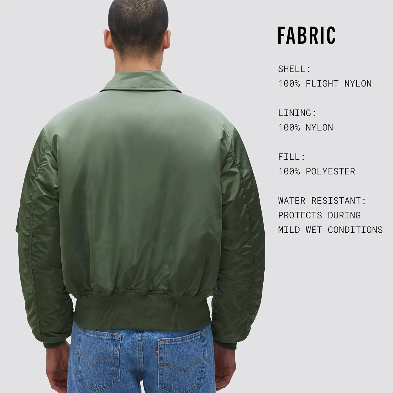 Alpha Industries Men's CWU 45/P Flight Jacket