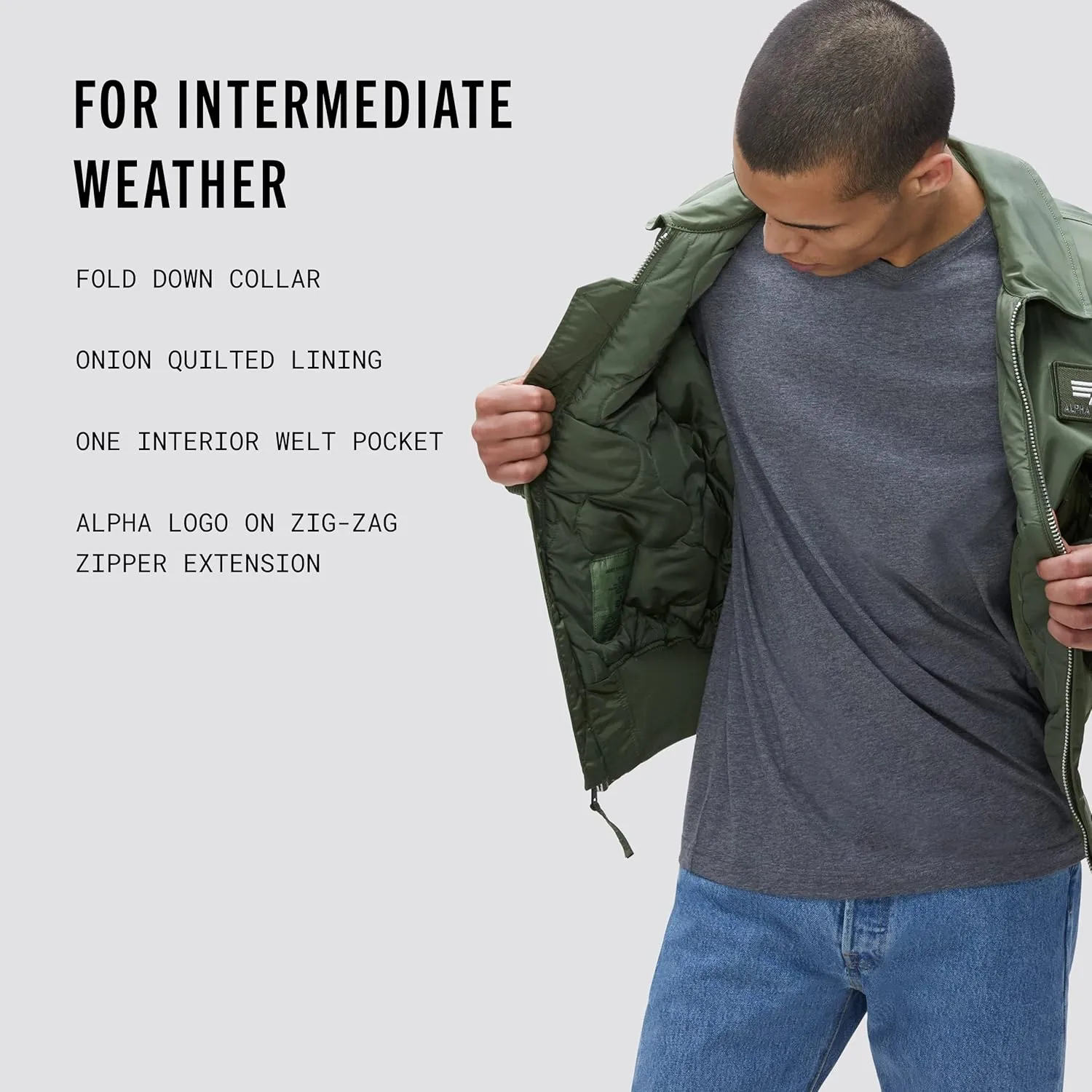 Alpha Industries Men's CWU 45/P Flight Jacket