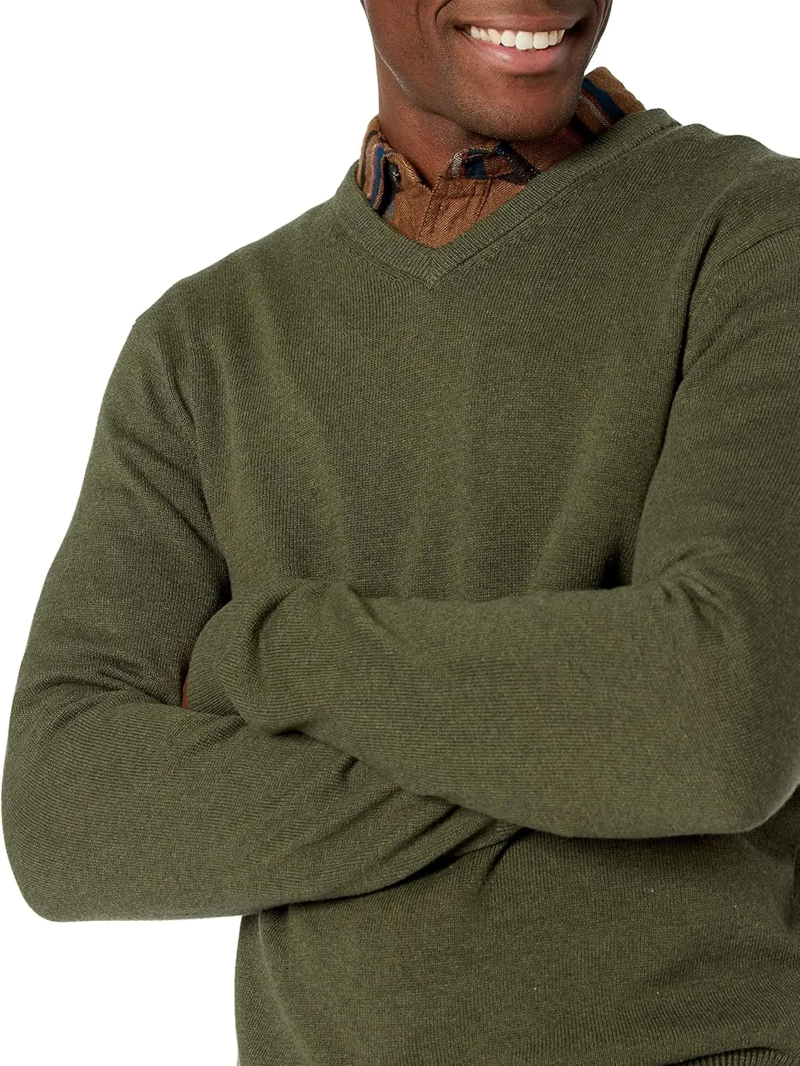 Amazon Essentials Men's V-Neck Sweater (Available in Big & Tall)