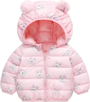 Baby Girls Boys Clothes Winter Coats Toddler Puffer Down Jacket Bear Hoods Infant Outerwear Newborn Kids Cute Outfits