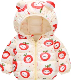 Baby Girls Boys Clothes Winter Coats Toddler Puffer Down Jacket Bear Hoods Infant Outerwear Newborn Kids Cute Outfits