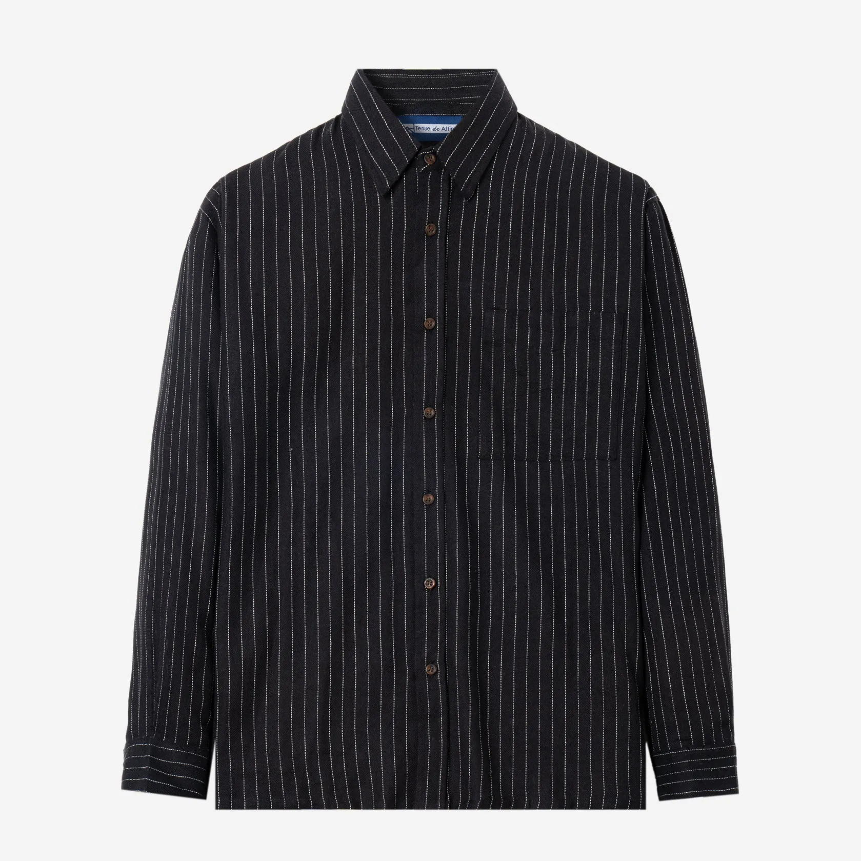 Breakfast Club Long Sleeve Shirt - Black Stripes