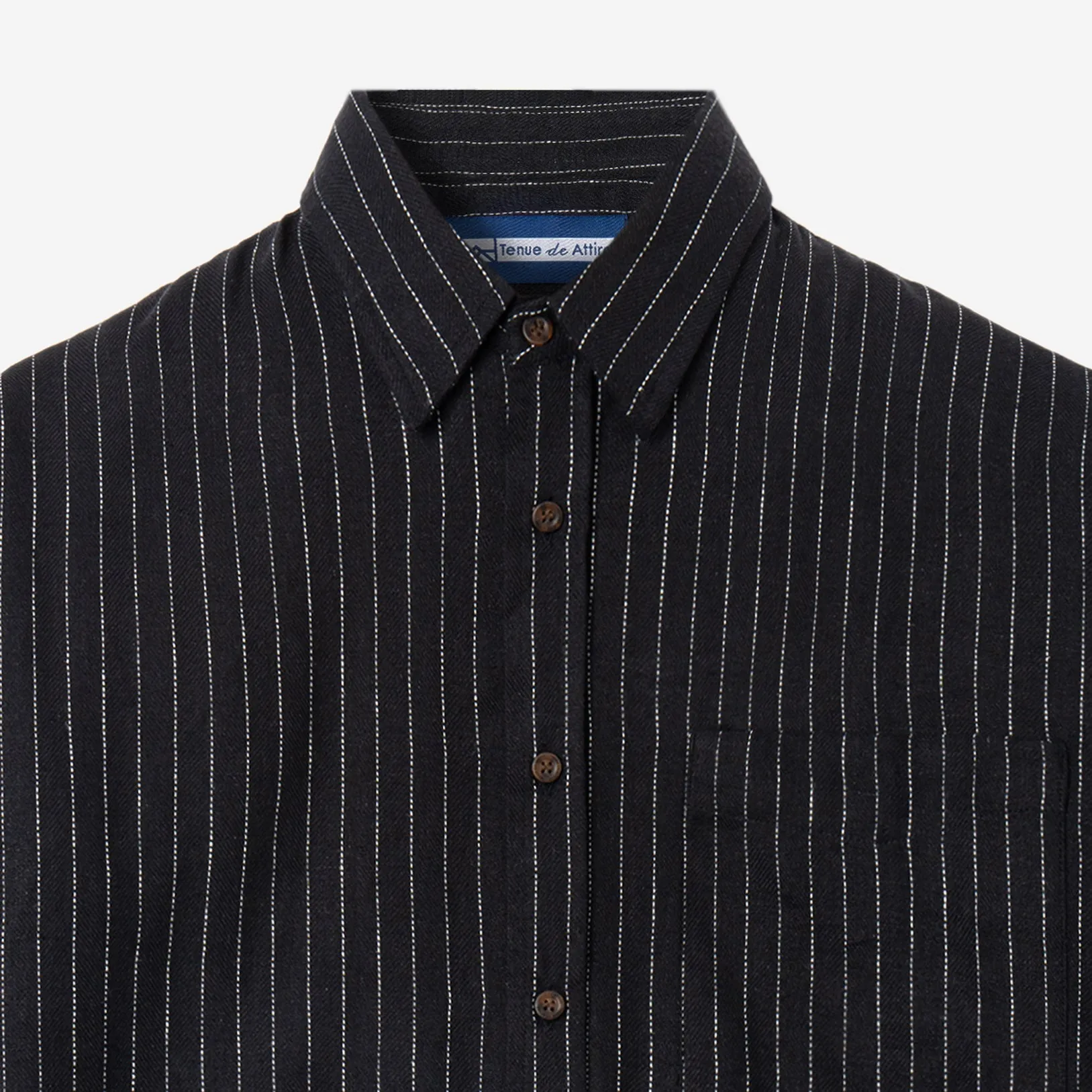 Breakfast Club Long Sleeve Shirt - Black Stripes