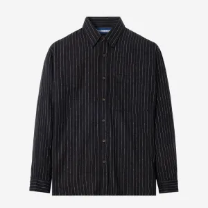 Breakfast Club Long Sleeve Shirt - Black Stripes