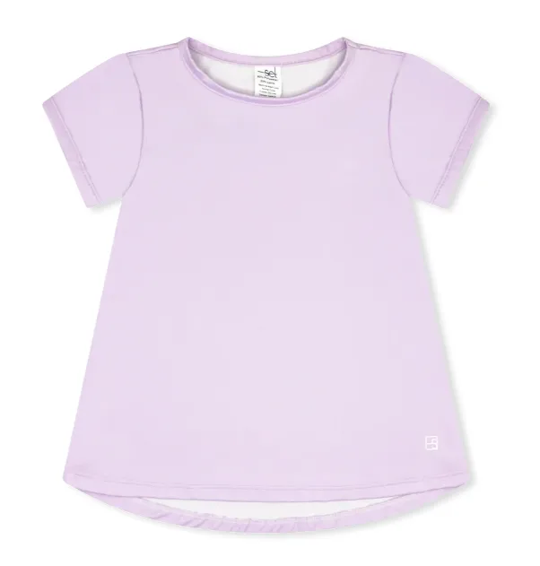 Bridget Basic T- Petal Purple