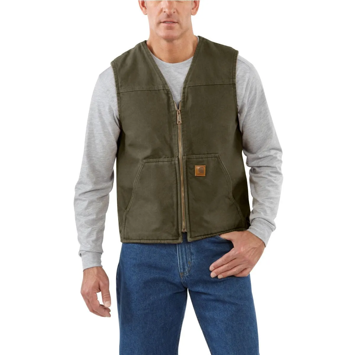 Carhartt Men's Moss Rugged Vest