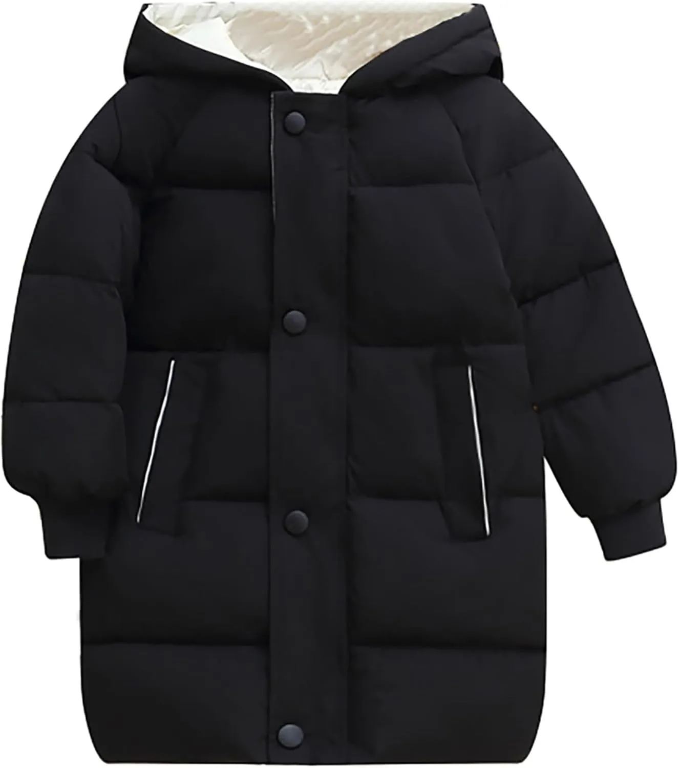 Childrens Down Padded Jacket Long Cotton Padded Jacket Baby Children's Padded Jacket Winter Girls Jackets Coat Outfit