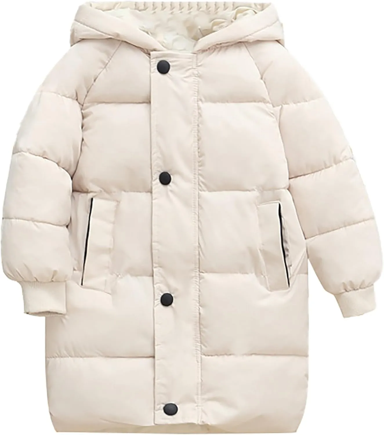 Childrens Down Padded Jacket Long Cotton Padded Jacket Baby Children's Padded Jacket Winter Girls Jackets Coat Outfit