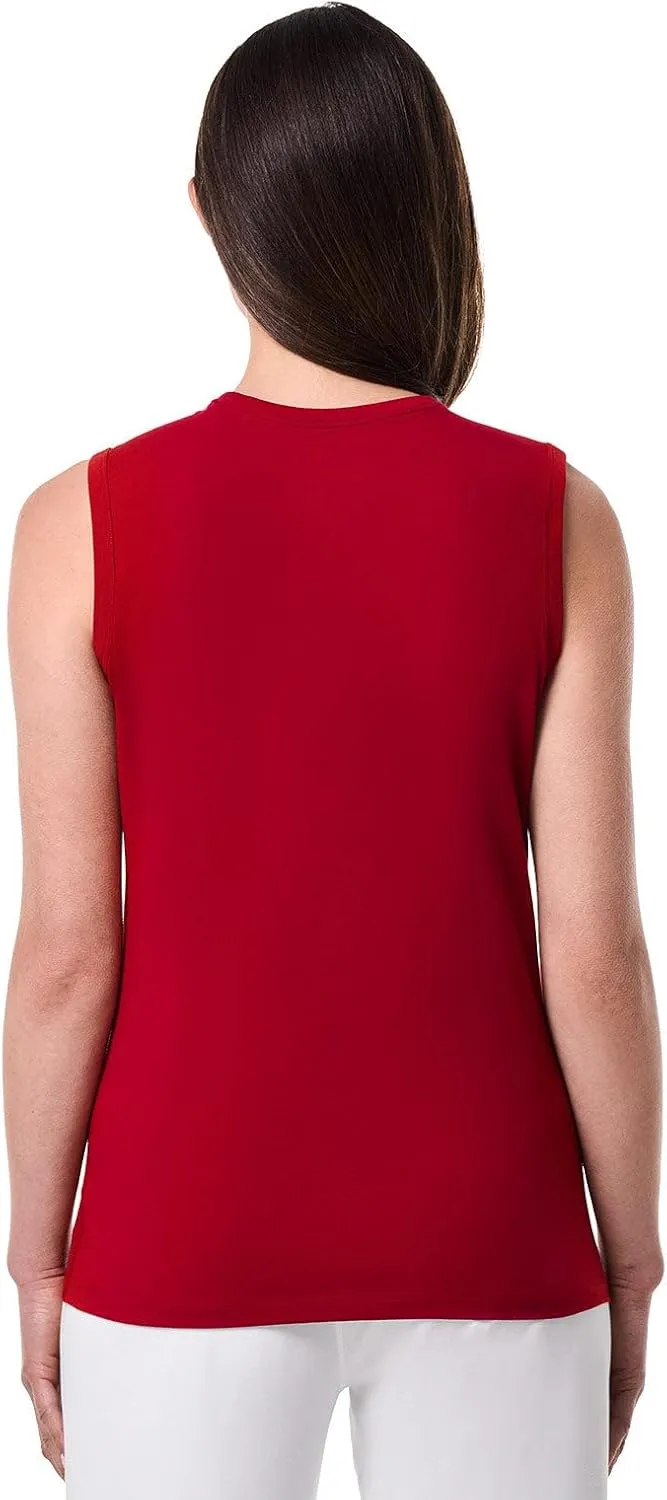 Coolibar UPF 50  Women's LumaLeo High Neck Tank Top - Sun Protective