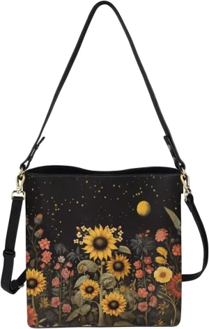 Cute Shoulder Bag Hobo Handbag for Women Purse Leather Top Handle Bags