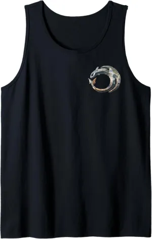 Dreamworks How To Train Your Dragon Movie Logo Dual Sided Tank Top