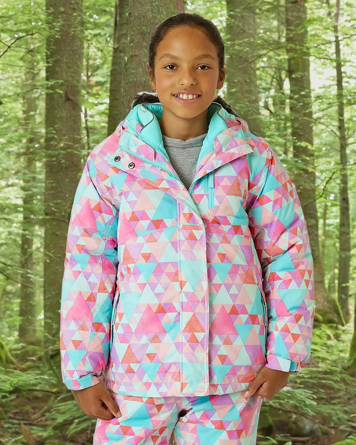 Eddie Bauer Kids' Ski Jacket - Waterproof 3 in 1 Insulated Coat with Removable Shell Jacket for Boys and Girls (3-16)