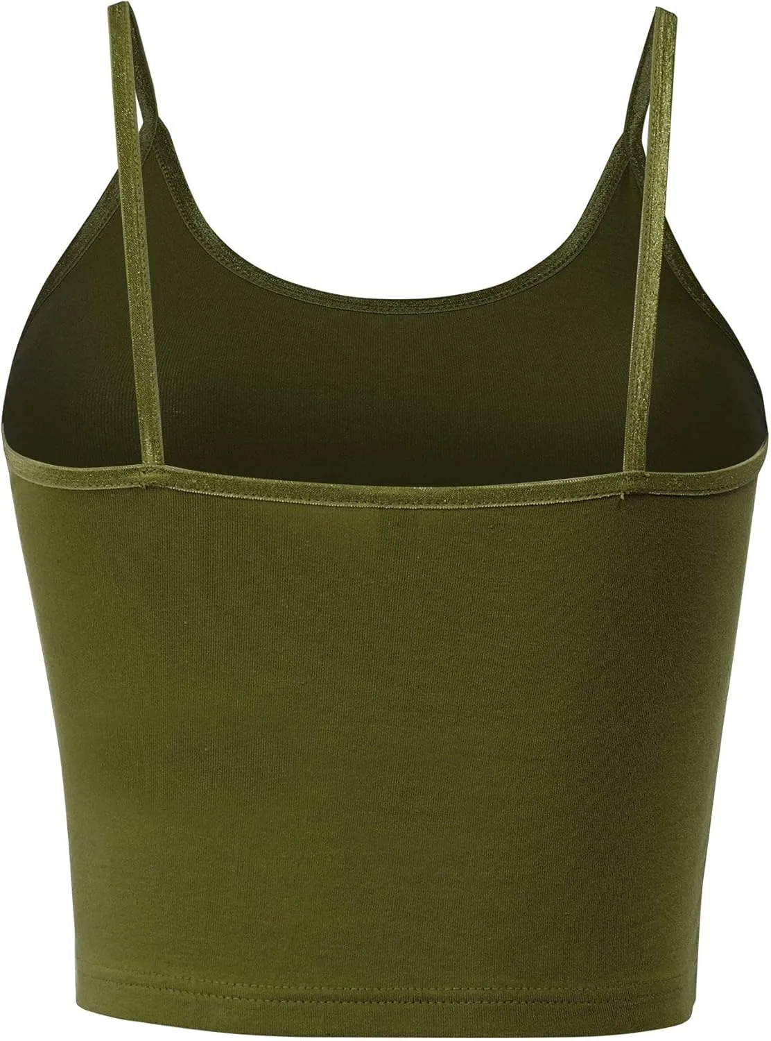 FashionMille Women Workout Yoga Spaghetti Strap Tank Camisole Crop Tank Top