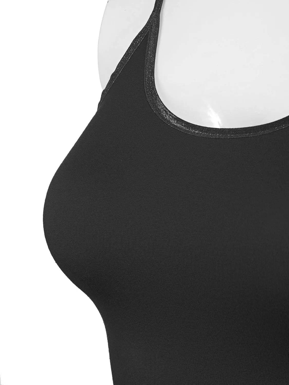 FashionMille Women Workout Yoga Spaghetti Strap Tank Camisole Crop Tank Top