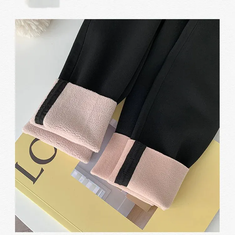 Fleece-Lined Warm Leggings