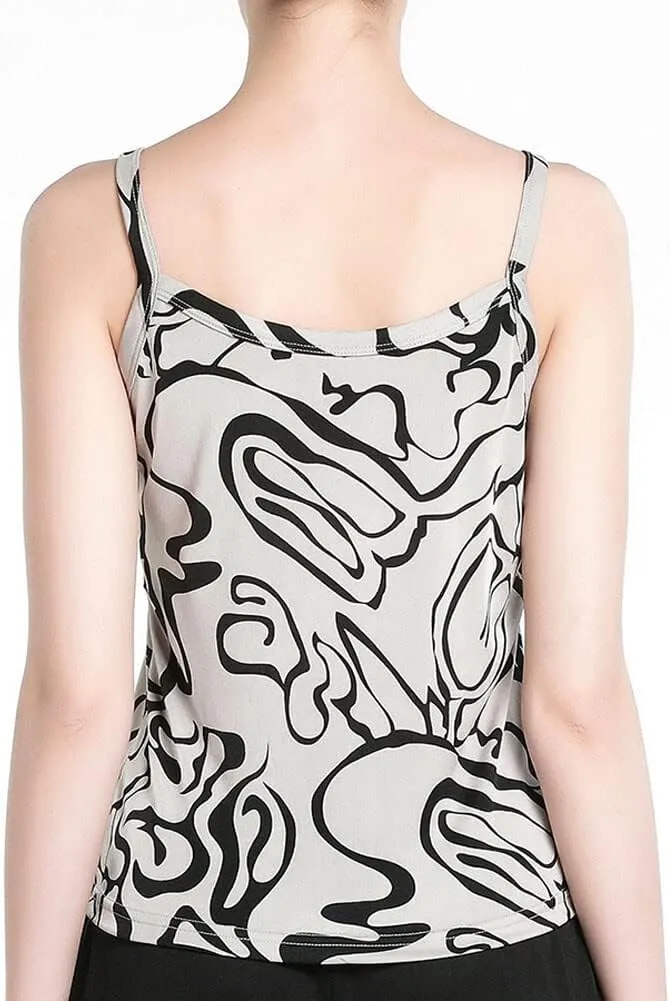 Forever Angel Women's Basic Solid 100% Silk Camisole Cami Tank Top