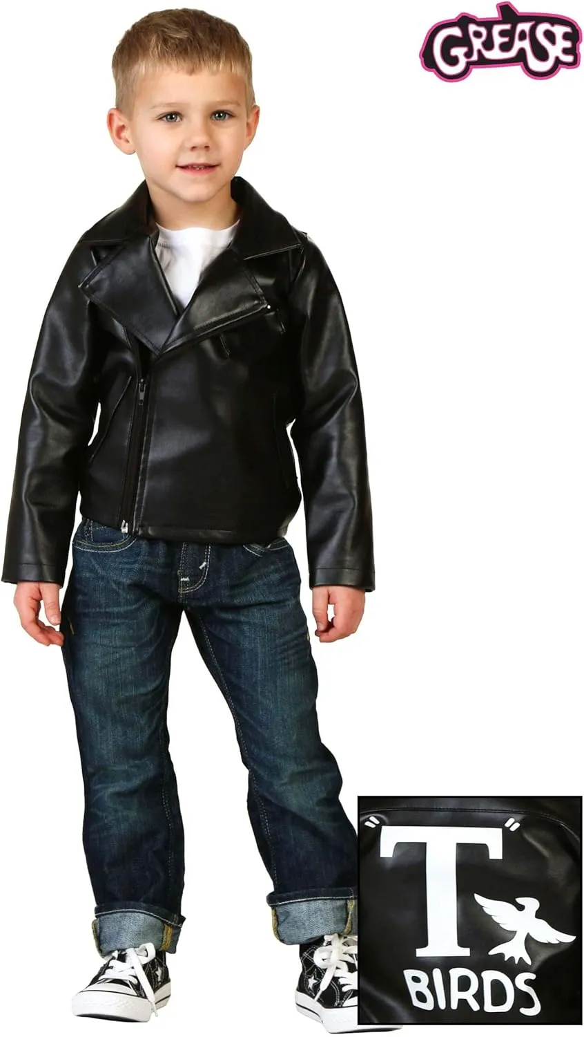 Get Your Little Rebel Rocking: Child's Grease T-Birds Jacket - Let Them Embrace the Cool Factor with Style