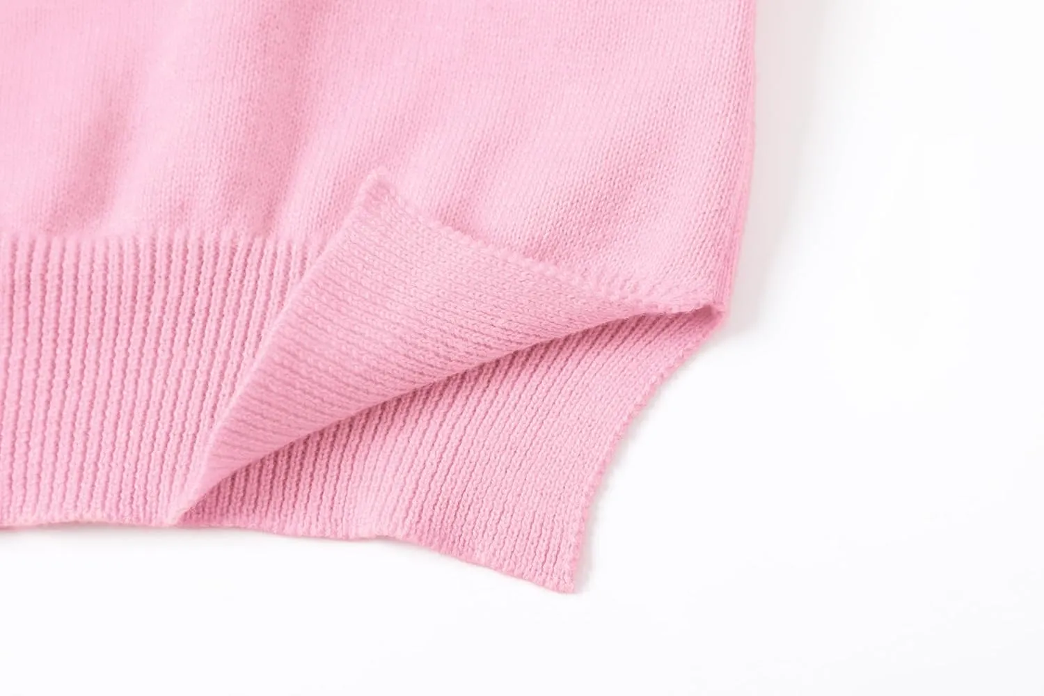 Girls' Cardigan Sweater [Cute Petal Buttons] Cotton Long Sleeve Crewneck Uniform Sweater for 5-14 Years Girls