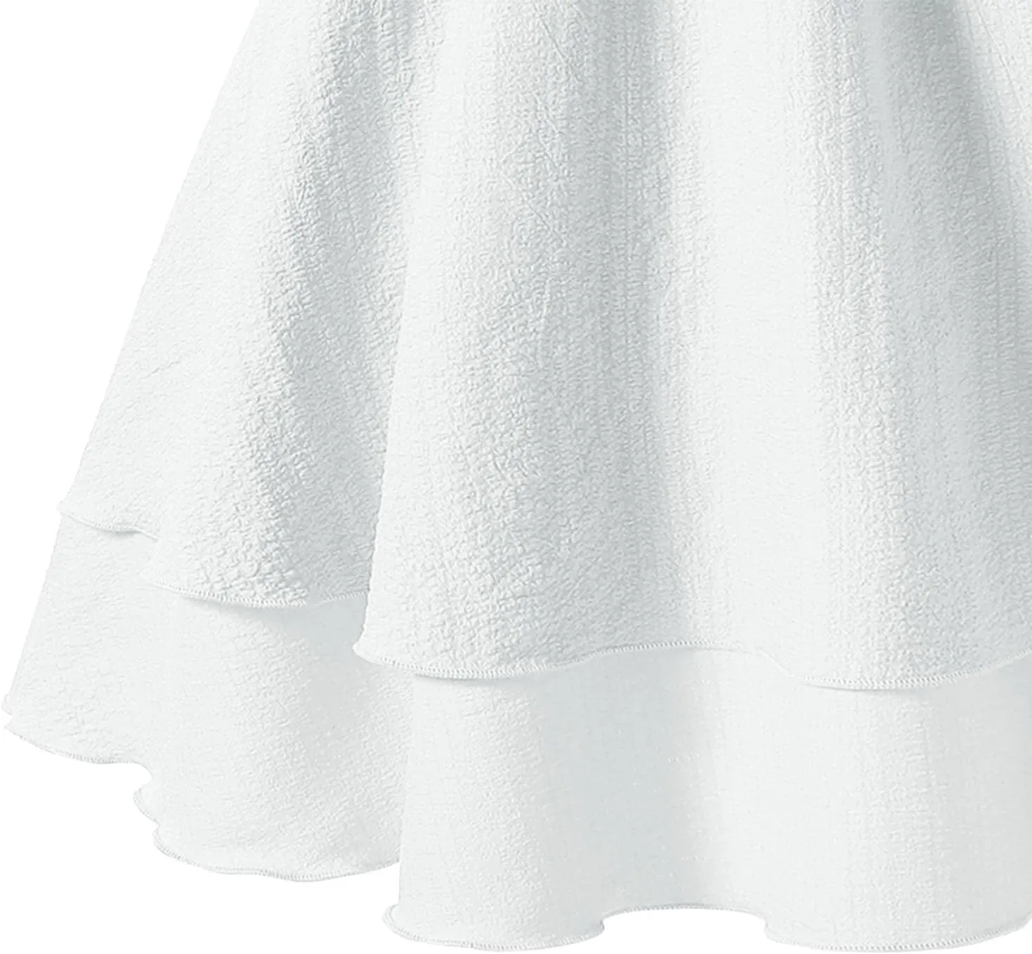 Girl's Sleeveless Dress Smocked Ruched Dresses A Line Swing Layered Dress Formal Cami Dresses Party Prom Gowns