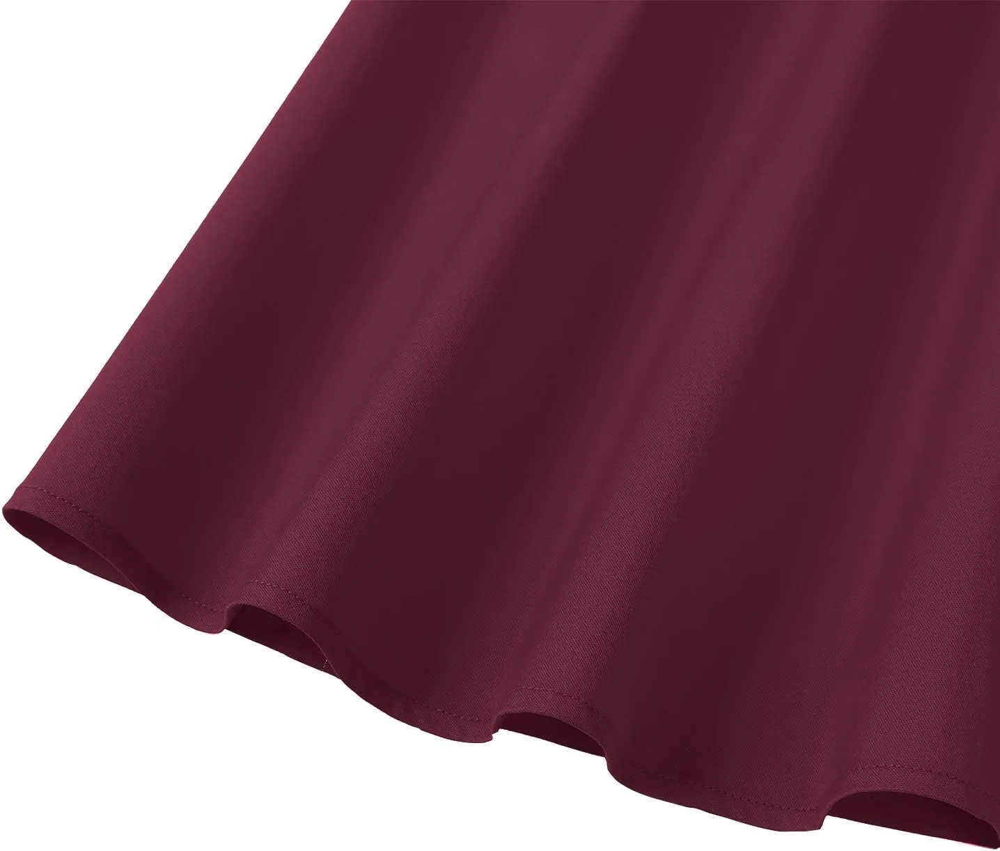 GOOBGS Women's 1950s Retro Vintage Spaghetti Strap Cocktail Swing Dresses with Pockets