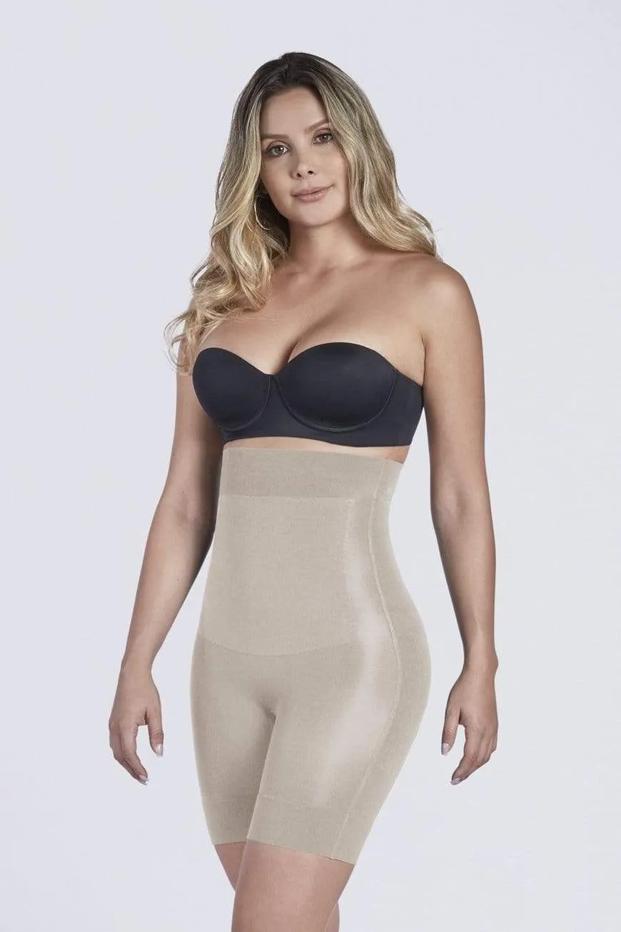 HIGH WAIST THERMAL SHORTS