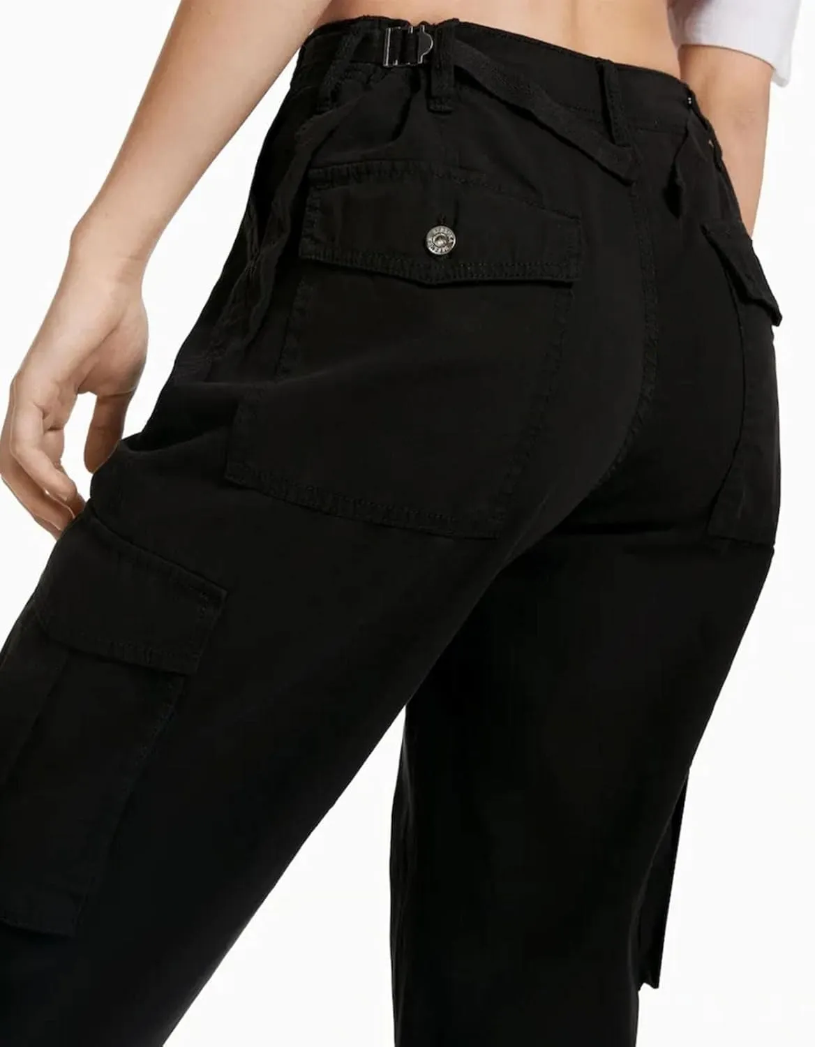 High Waisted Work Pants for Women Winter Cute Work Trousers with Pockets High Waisted Wide Leg