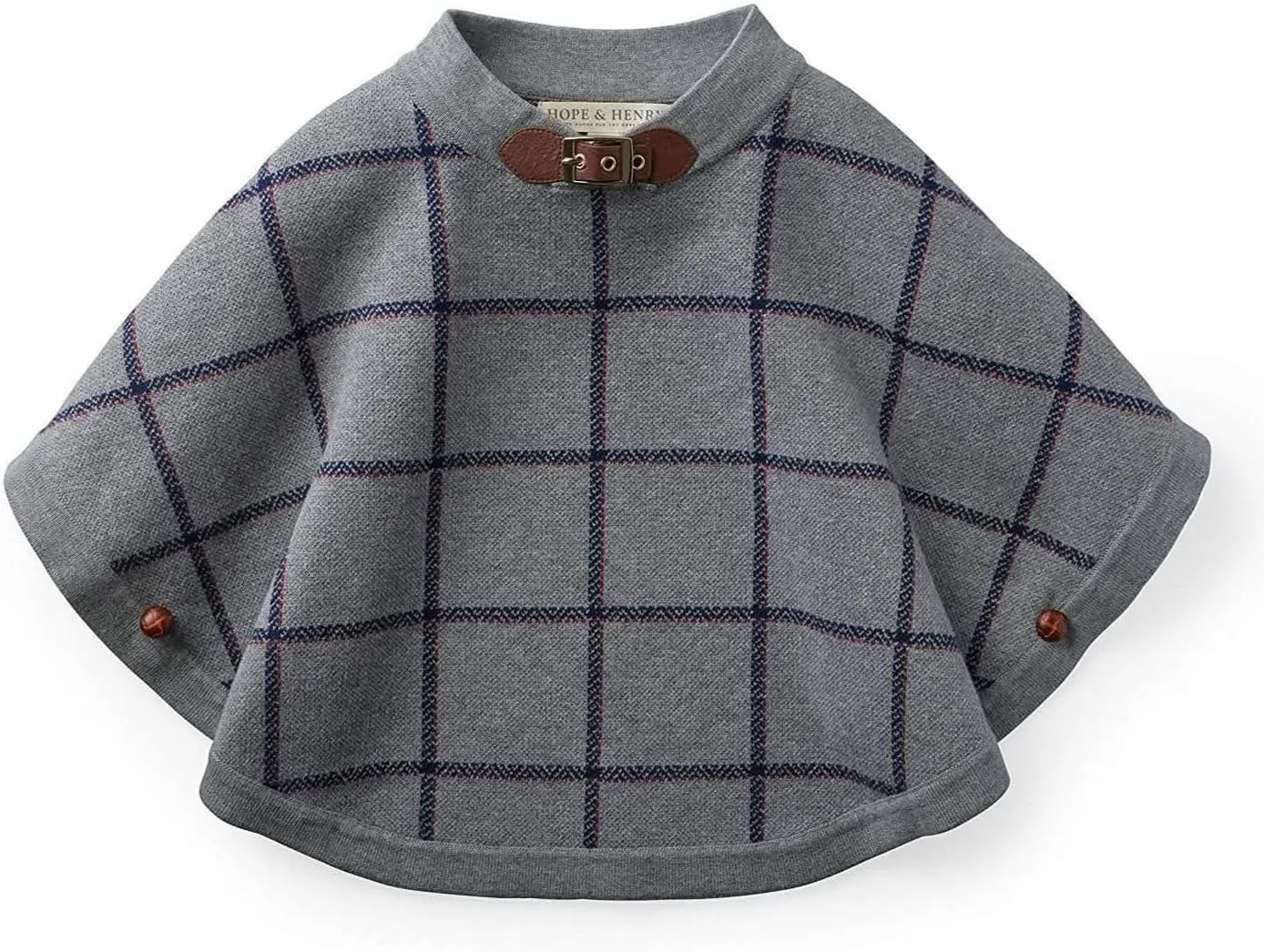 Hope & Henry Girls' Sweater Cape