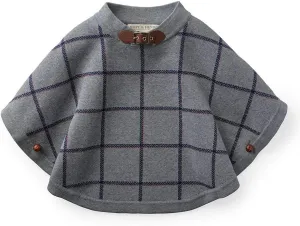 Hope & Henry Girls' Sweater Cape