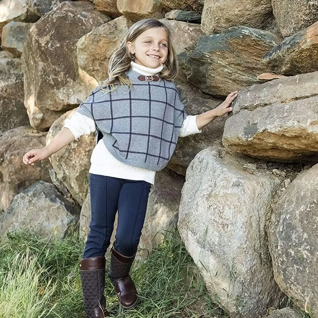 Hope & Henry Girls' Sweater Cape