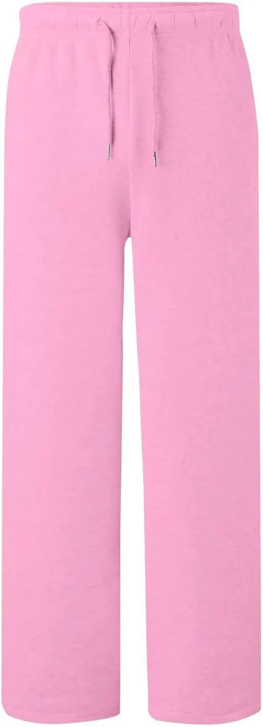 Hvyesh Sweatpants Women Baggy Wide Leg Low Rise Sweat Pants Y2k, Athletic Pants for Women Loose Fit, Comfy Fleece Lined Pants