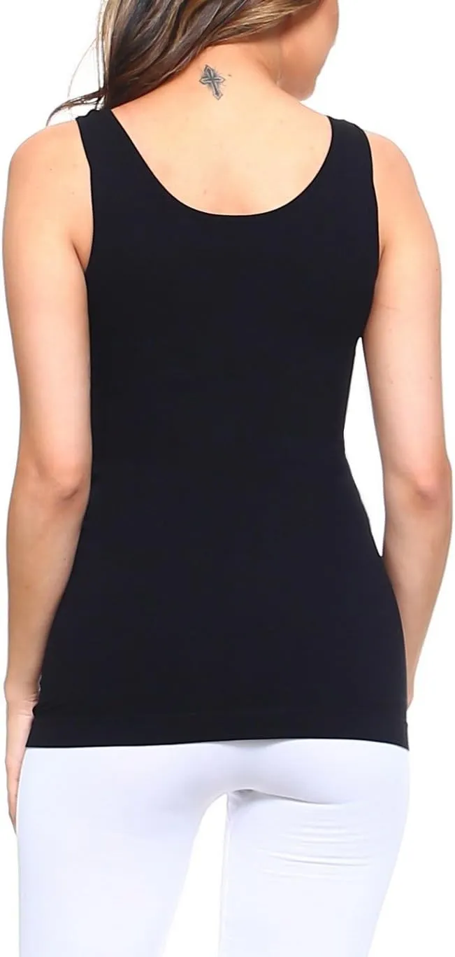 ICONOFLASH Womens Camisole Tank Top Seamless Basic Shirt US One Size