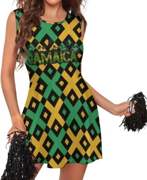 Jamaica Women's Sling Dress for Womens Summer Autumn Winter Creativity Top