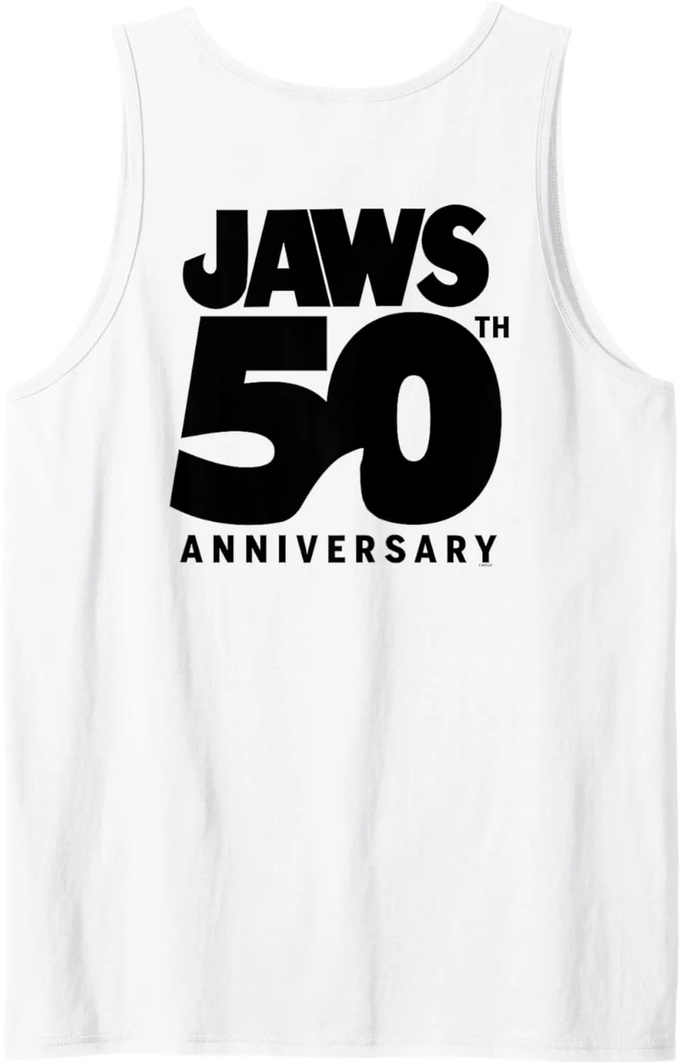 Jaws 50th Anniversary Poster Rubber Hose Animation 2-Sided Tank Top