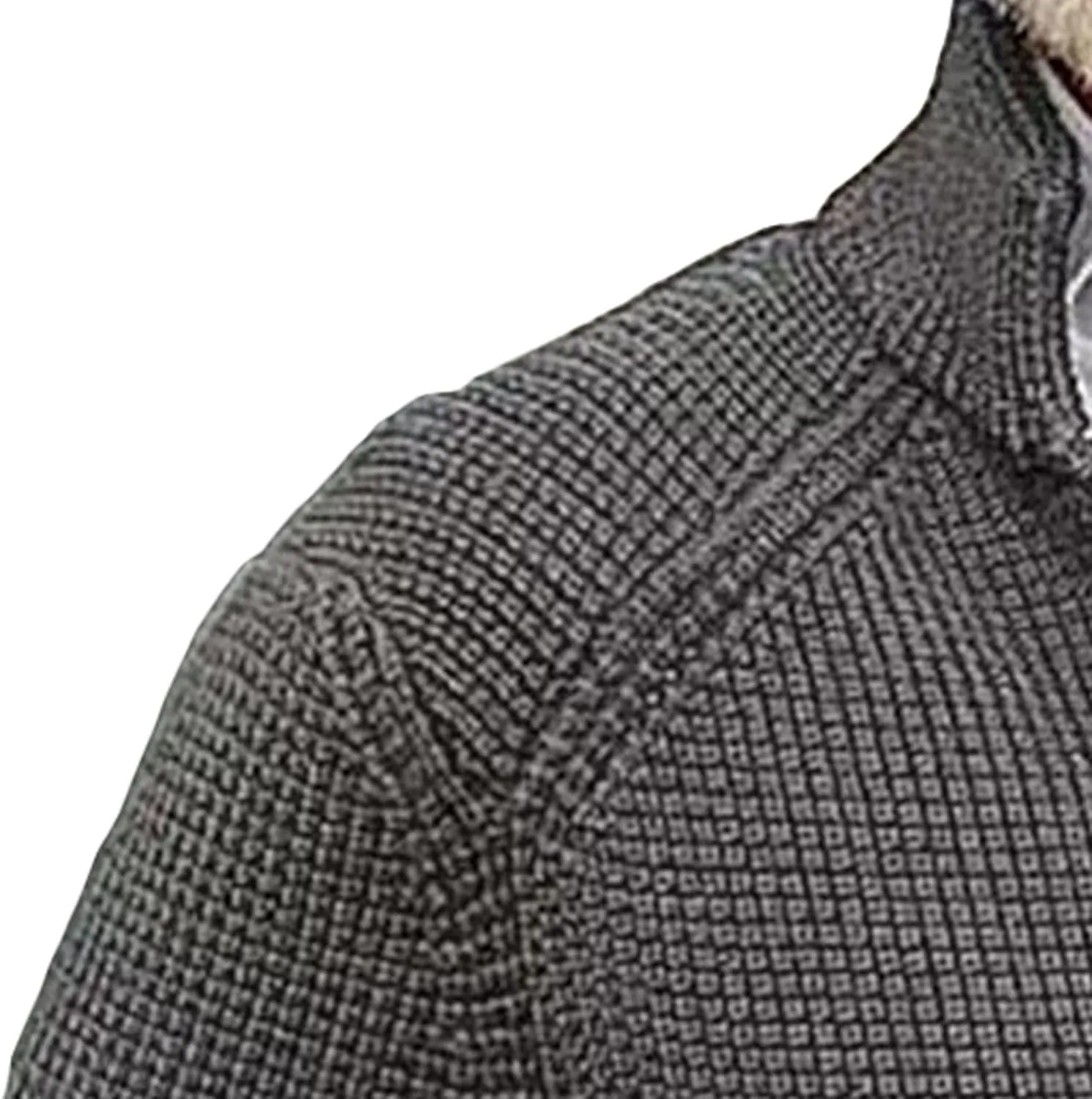 JEsilunmaMY Mens Solid Color Waffle Knit Cardigan Casual Button Up Pocket Blazer Jacket Fall Winter Slim Fit Sweater Coat