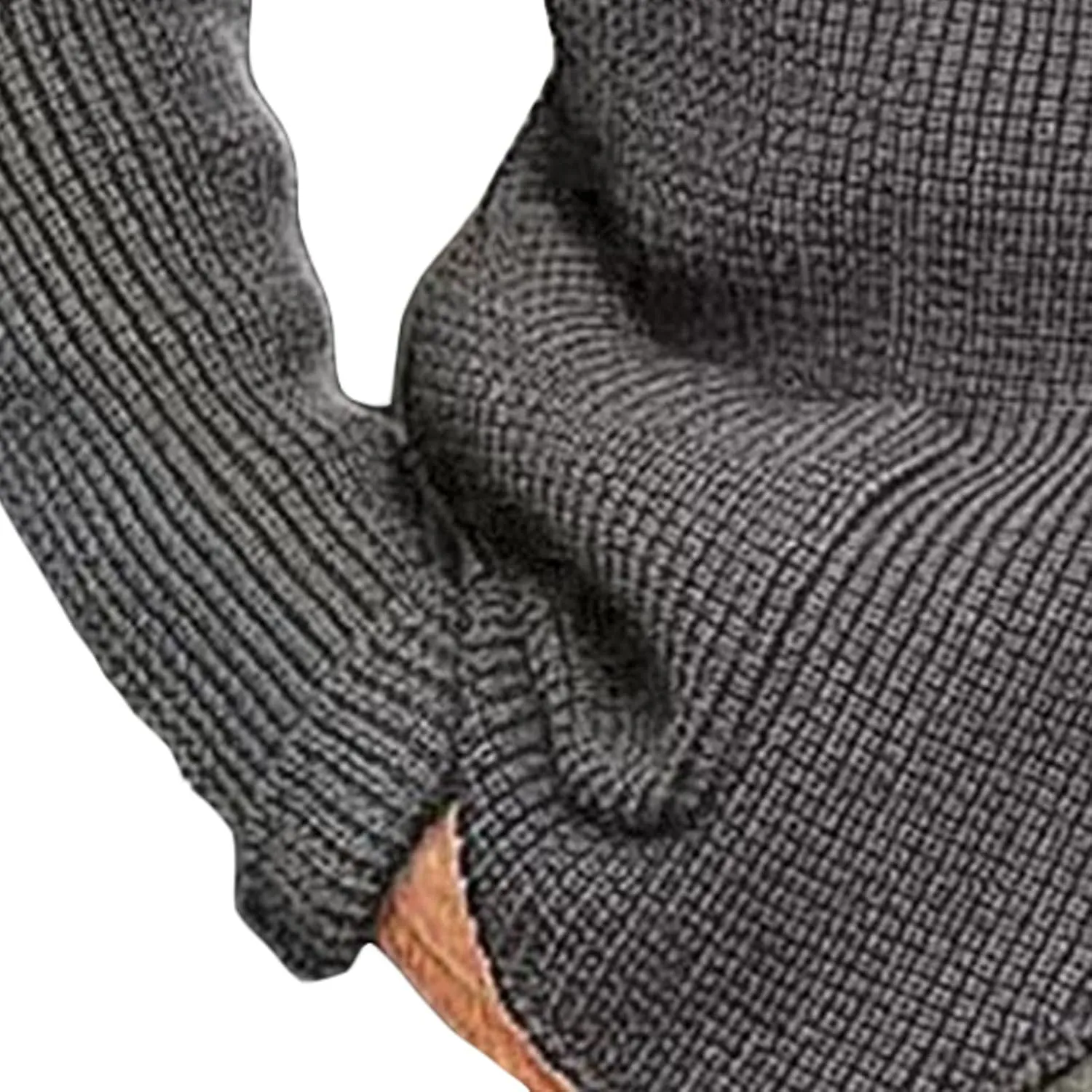 JEsilunmaMY Mens Solid Color Waffle Knit Cardigan Casual Button Up Pocket Blazer Jacket Fall Winter Slim Fit Sweater Coat