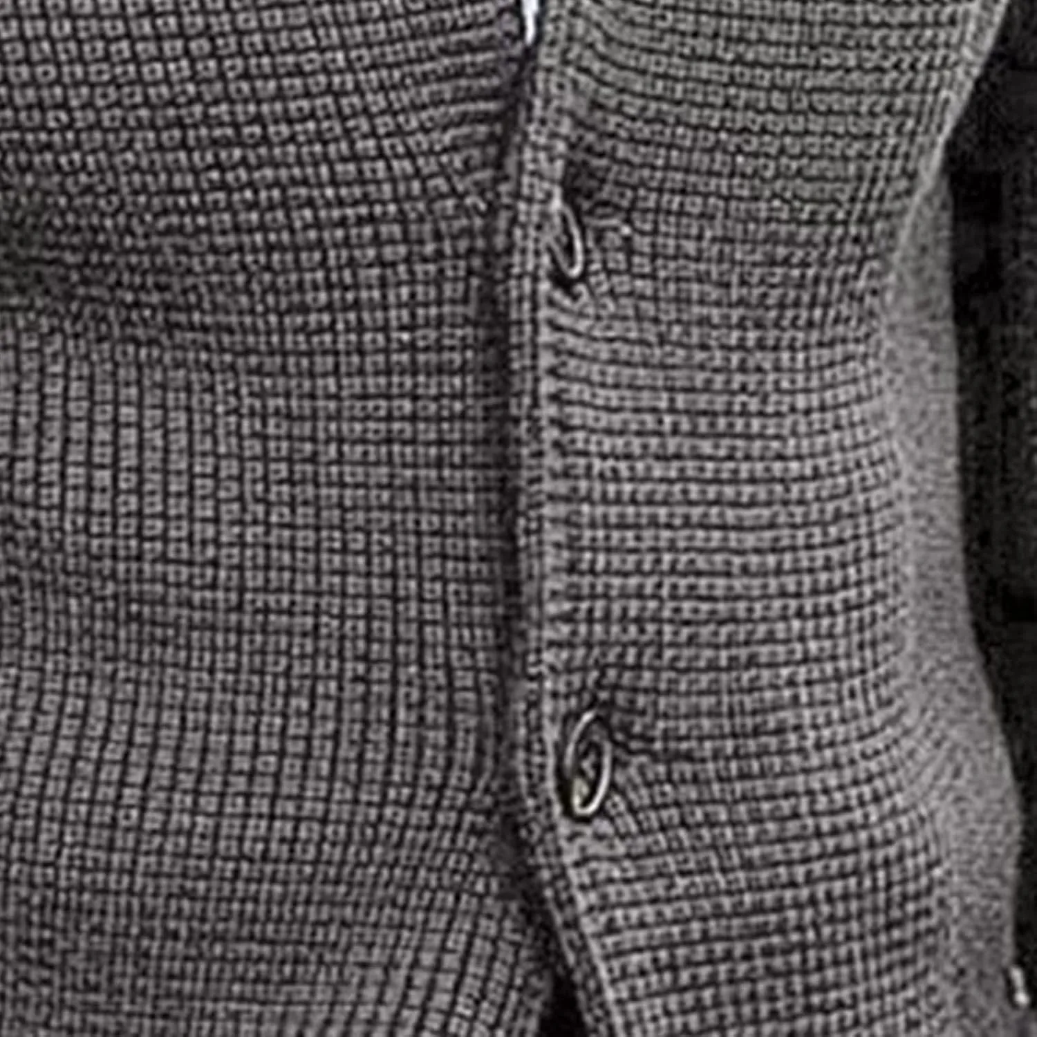 JEsilunmaMY Mens Solid Color Waffle Knit Cardigan Casual Button Up Pocket Blazer Jacket Fall Winter Slim Fit Sweater Coat