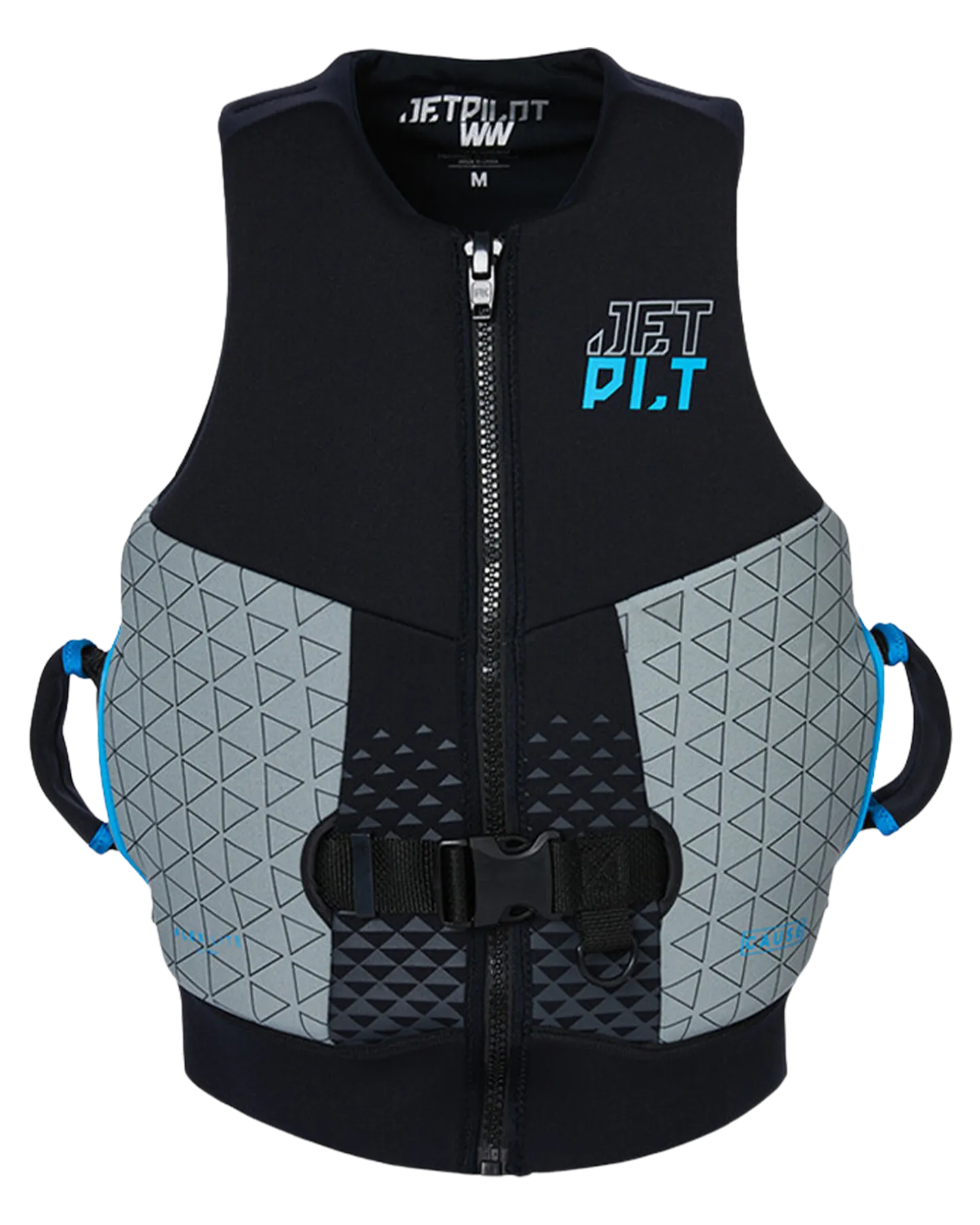 Jetpilot Cause Mens S-Grip F/E Neo Vest - Black/Grey - 2023