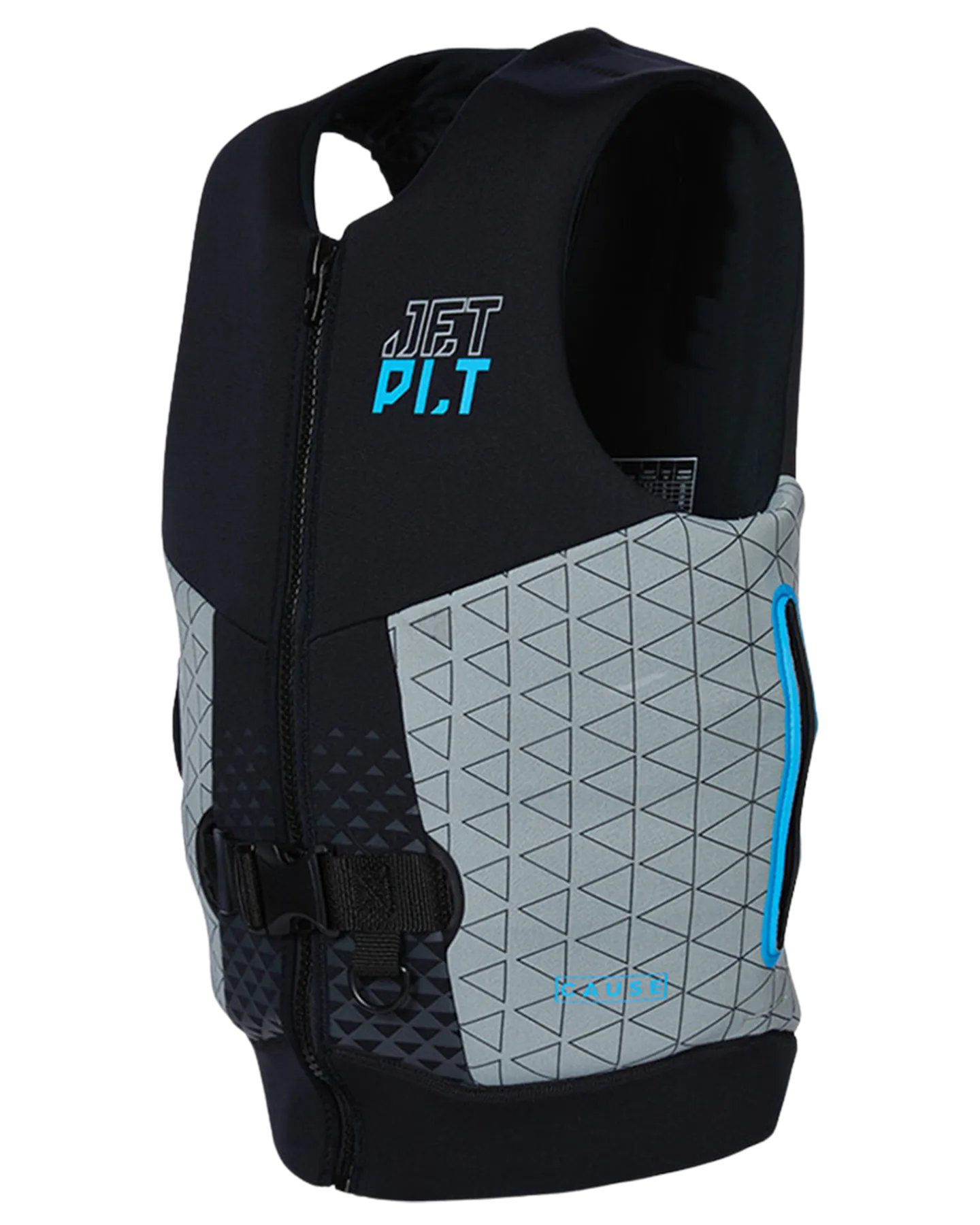 Jetpilot Cause Mens S-Grip F/E Neo Vest - Black/Grey - 2023