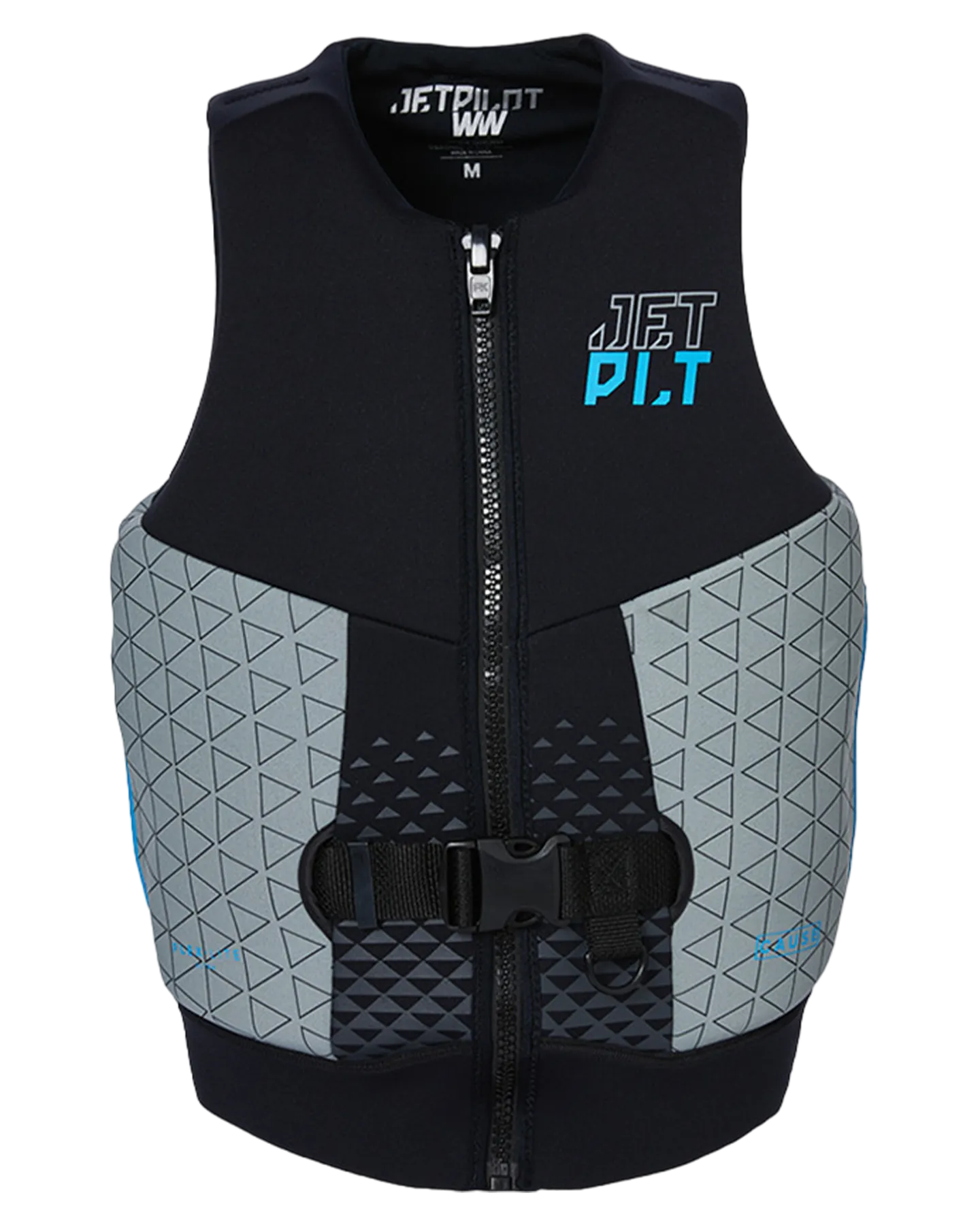Jetpilot Cause Mens S-Grip F/E Neo Vest - Black/Grey - 2023