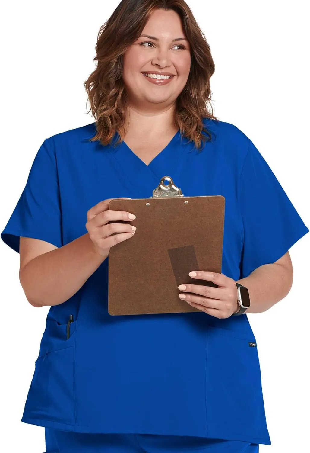 Jockey Women's Women's V-Neck Crossover Scrub Top