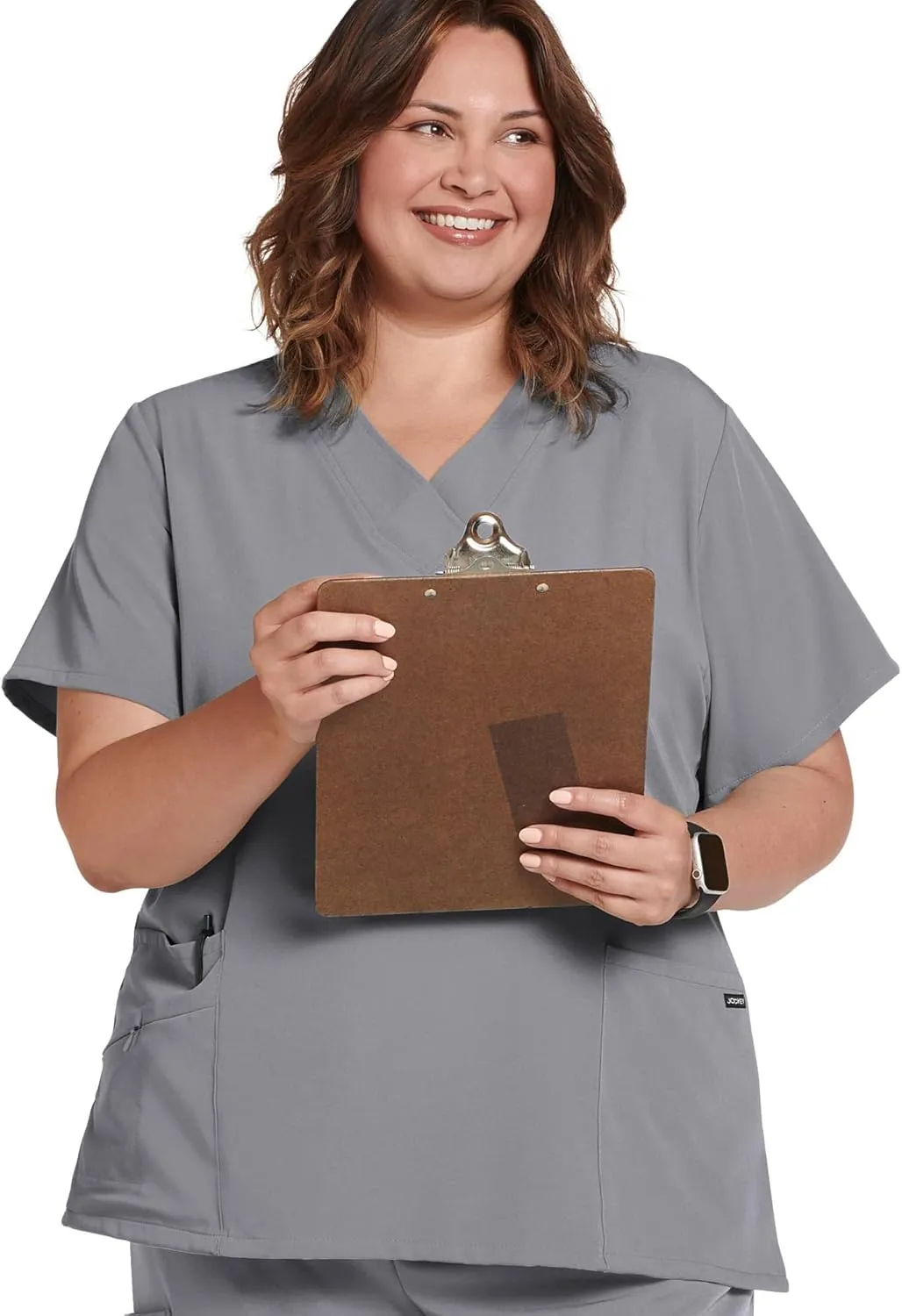 Jockey Women's Women's V-Neck Crossover Scrub Top