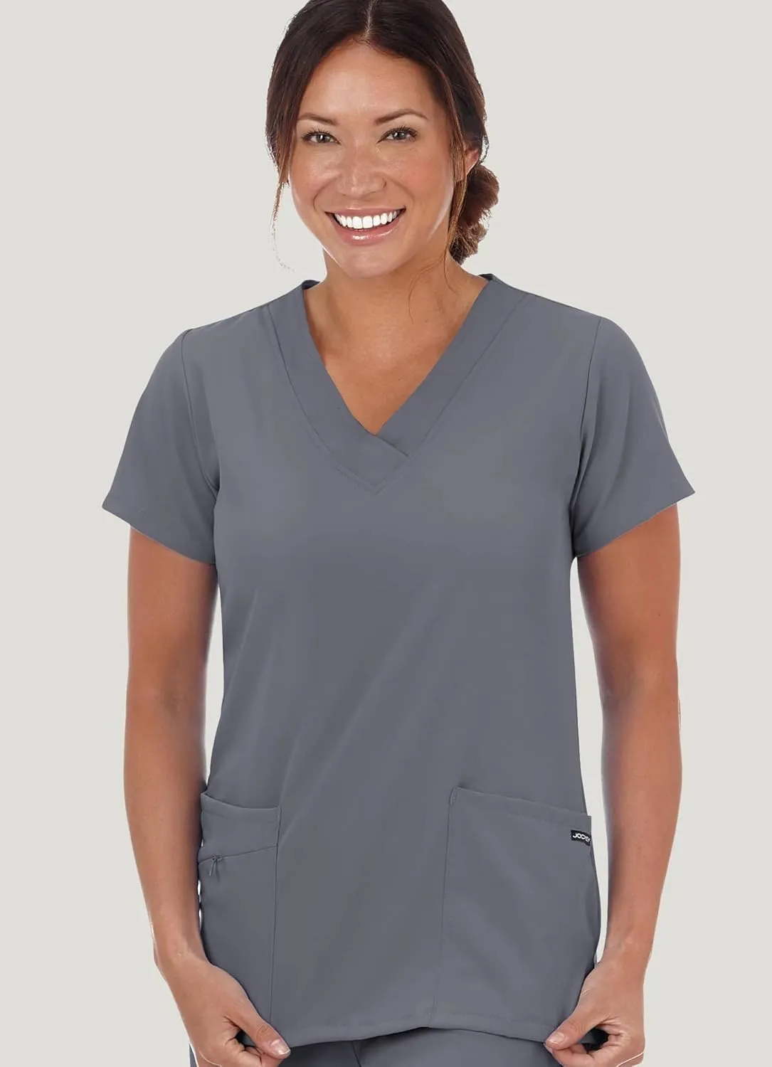 Jockey Women's Women's V-Neck Crossover Scrub Top