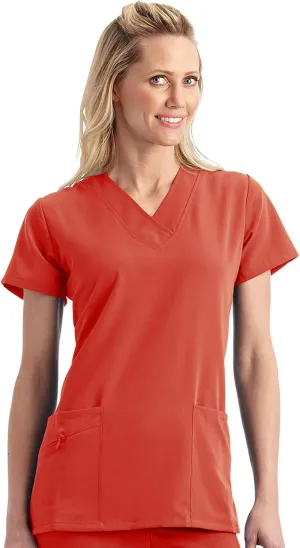 Jockey Women's Women's V-Neck Crossover Scrub Top