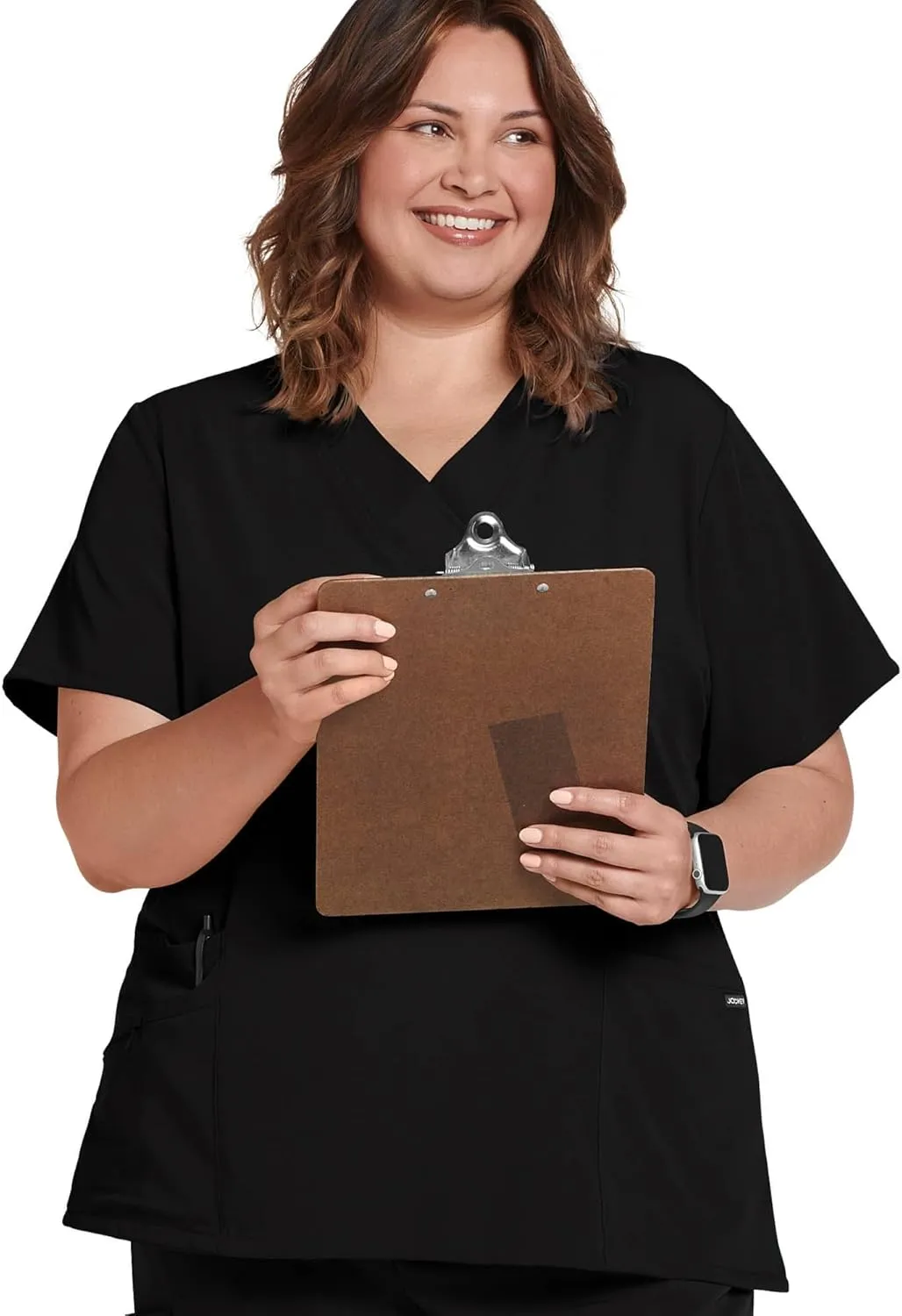 Jockey Women's Women's V-Neck Crossover Scrub Top
