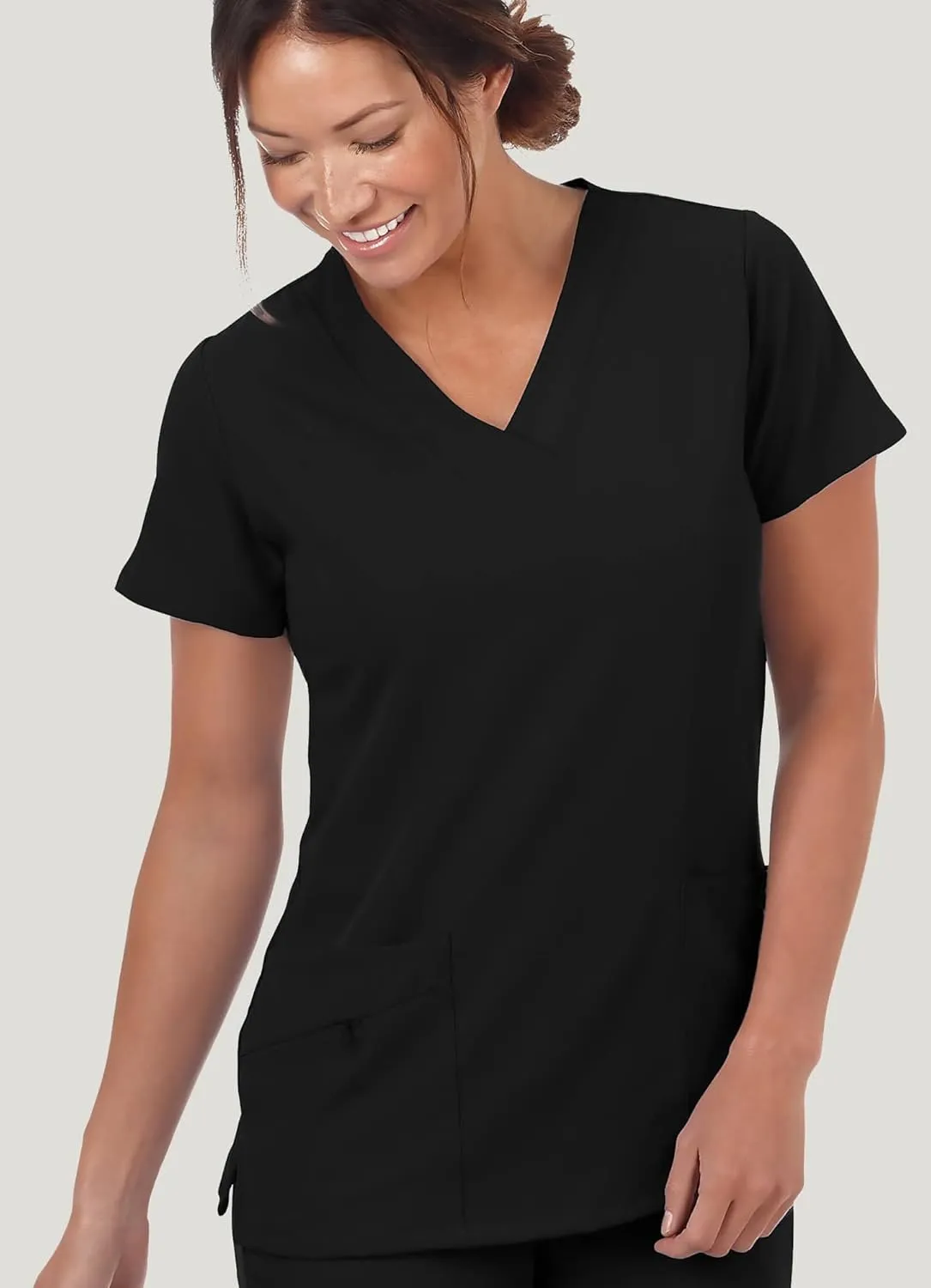 Jockey Women's Women's V-Neck Crossover Scrub Top