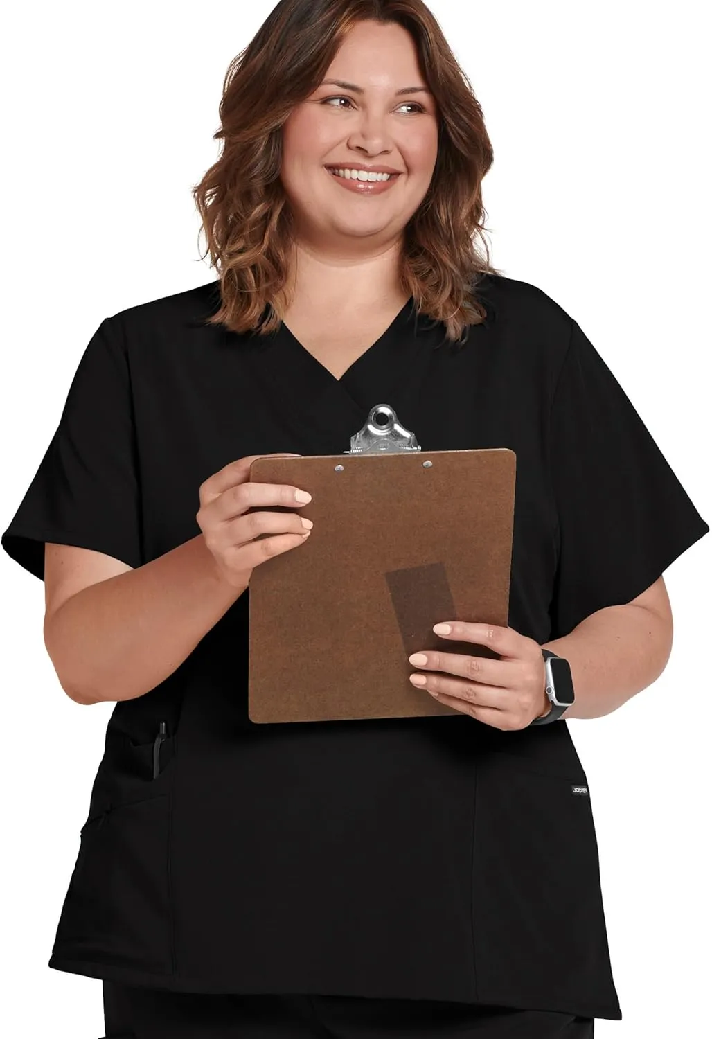 Jockey Women's Women's V-Neck Crossover Scrub Top